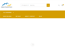 Tablet Screenshot of greatbasinseeds.com